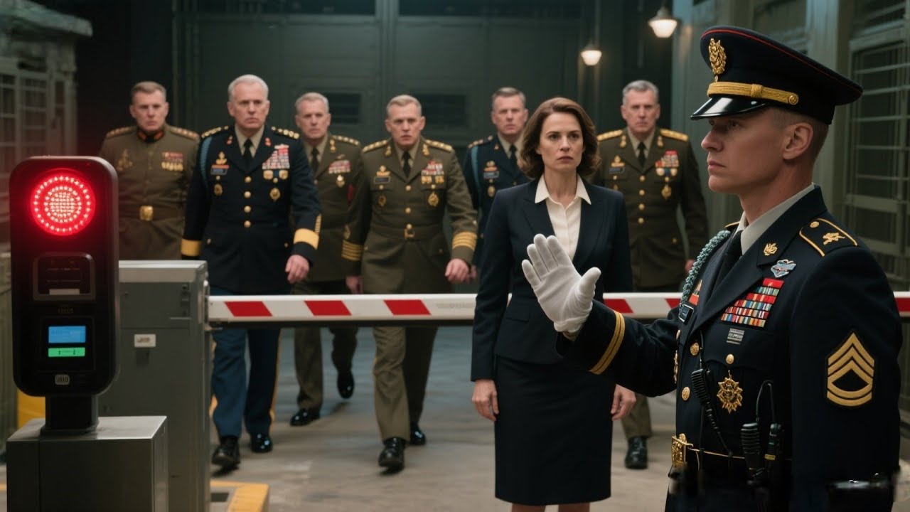 The Base Guard Refused to Check Her ID—Within Minutes, 7 Generals Arrived to Assist | Mission Story.