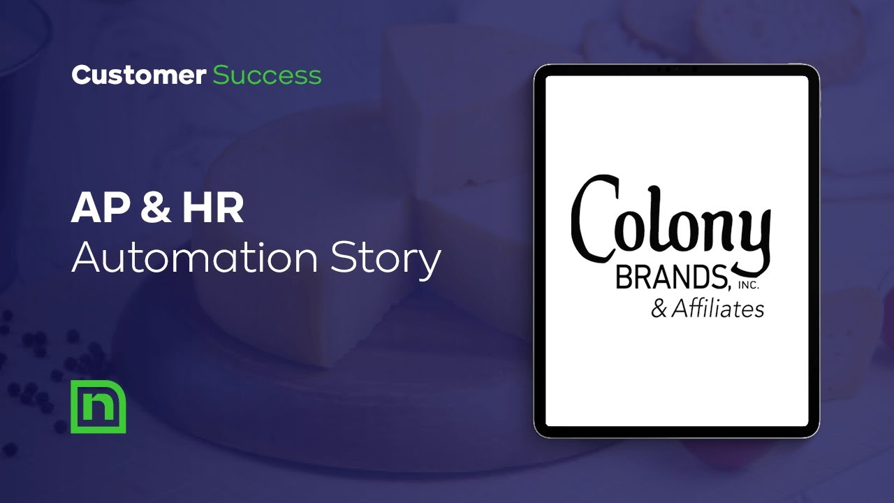 OnBase Accounts Payable and Human Resource Solution - Colony Brands Testimonial