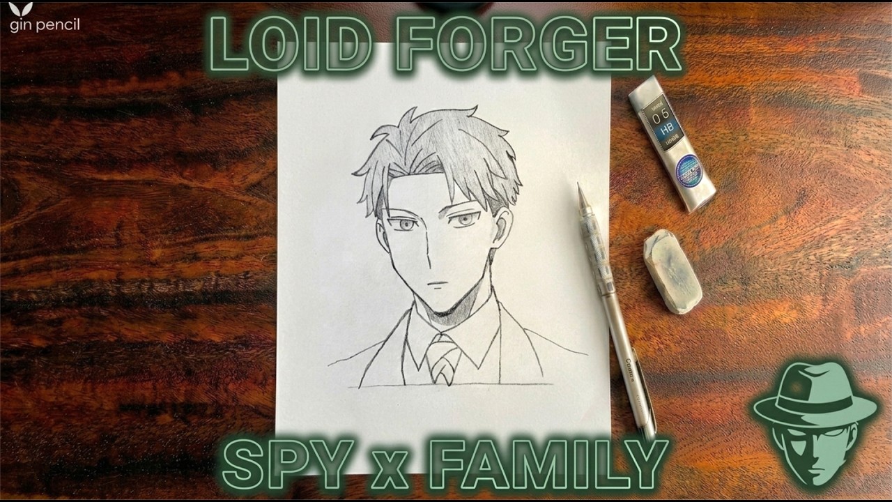 Drawing Agent Twilight: Loid Forger! | Spy x Family Fanart 🕵️‍♂️💼