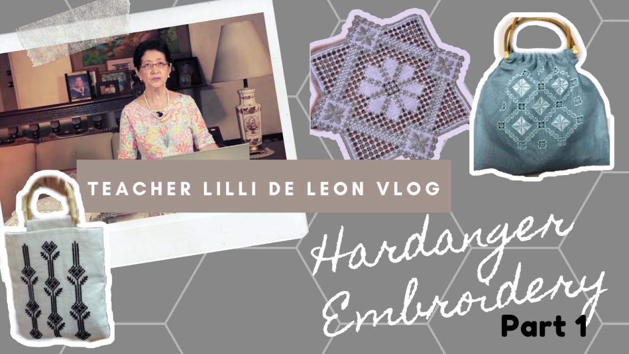 HARDANGER EMBROIDERY Part 1