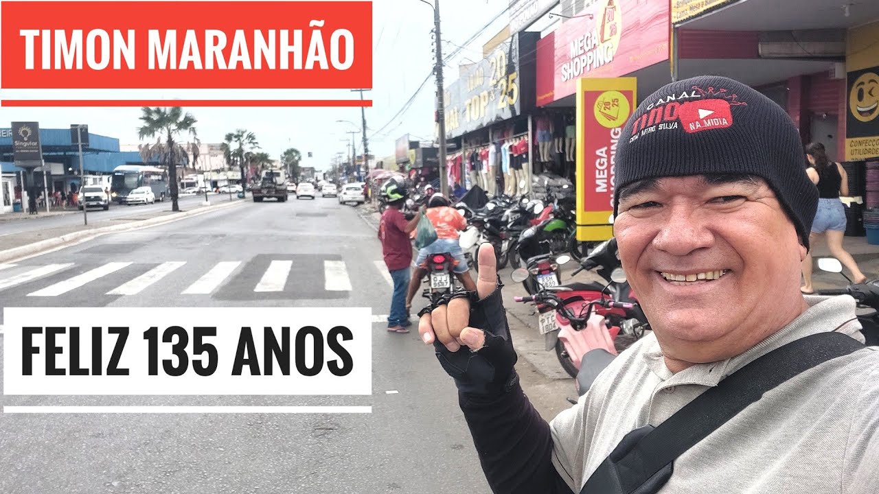 Timon estar em festa 135 anos de existênia parabens.