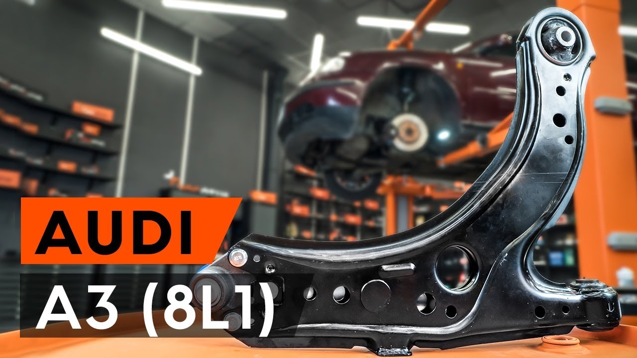 Jak wymienić przedni wahacz w AUDI A3 1 (8L1) [PORADNIK AUTODOC]