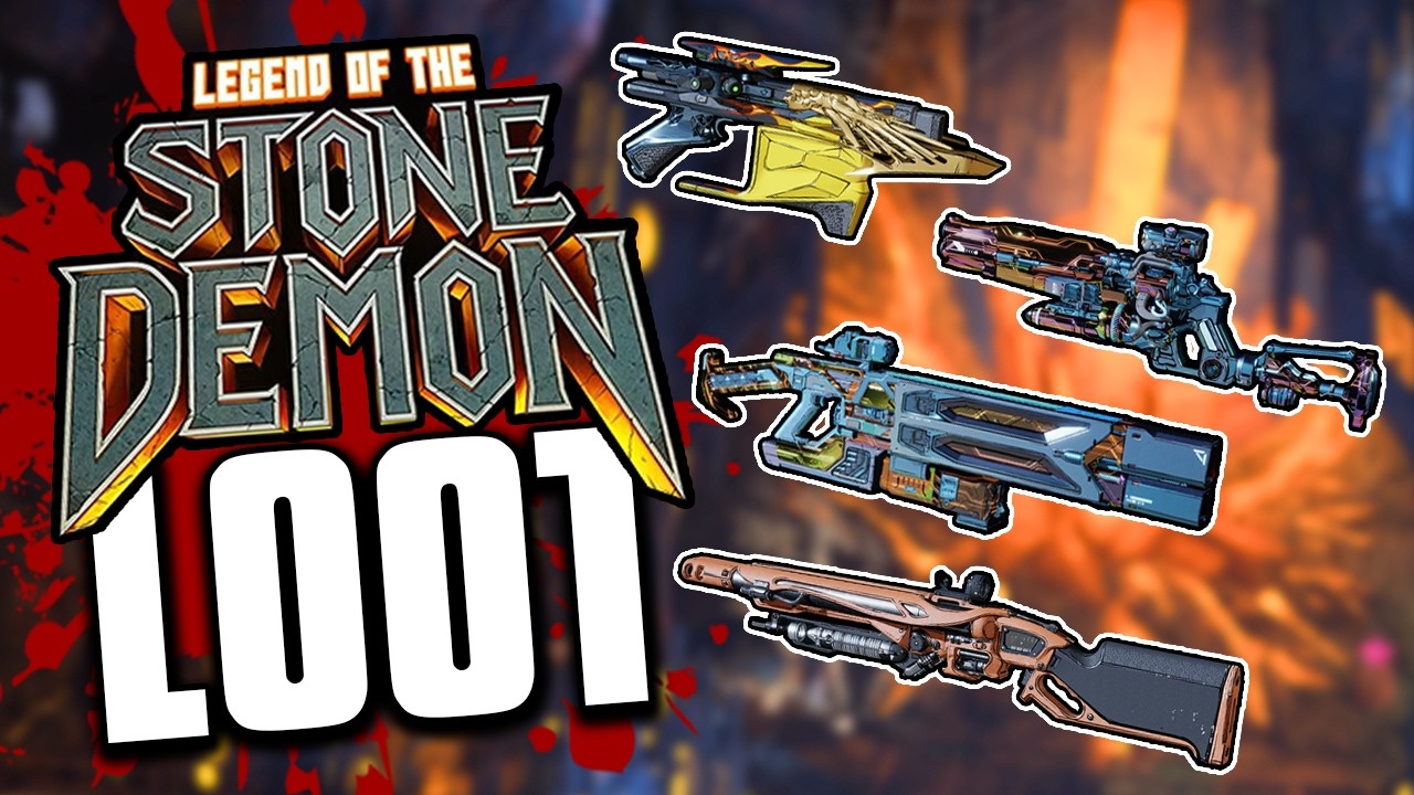 Every Borderlands 4 Legendary & Pearl from the Stone Demon Bounty