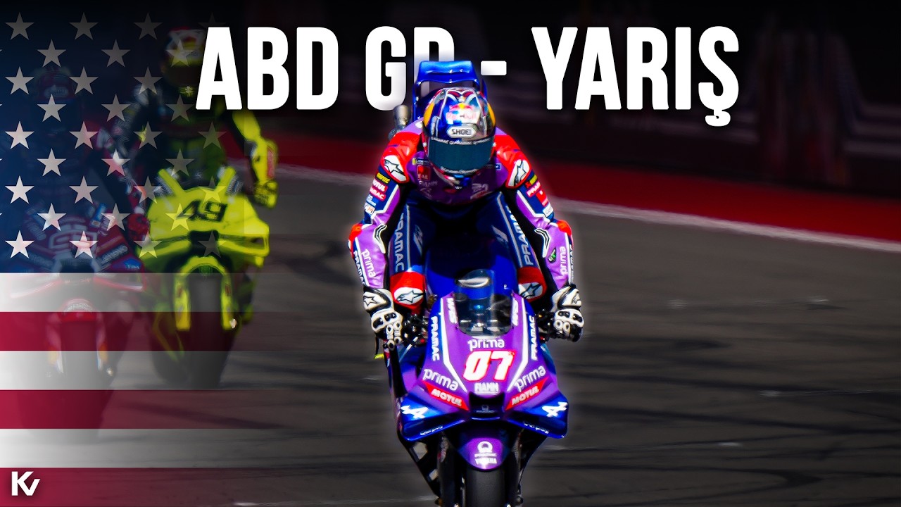 Toprak Razgatlıoğlu PİSTE &Ccedil;IKIYOR! | MotoGP 2026 ABD GP Yarış - Canlı Takip