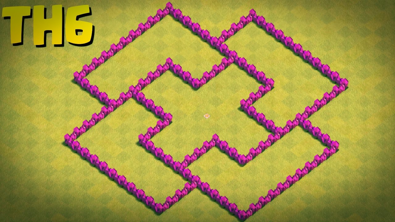 DISEÑO DE AYUNTAMIENTO NIVEL 6 [TH6] | SUBIDA DE COPAS - Clash of Clans En Español | TheFanger CoC