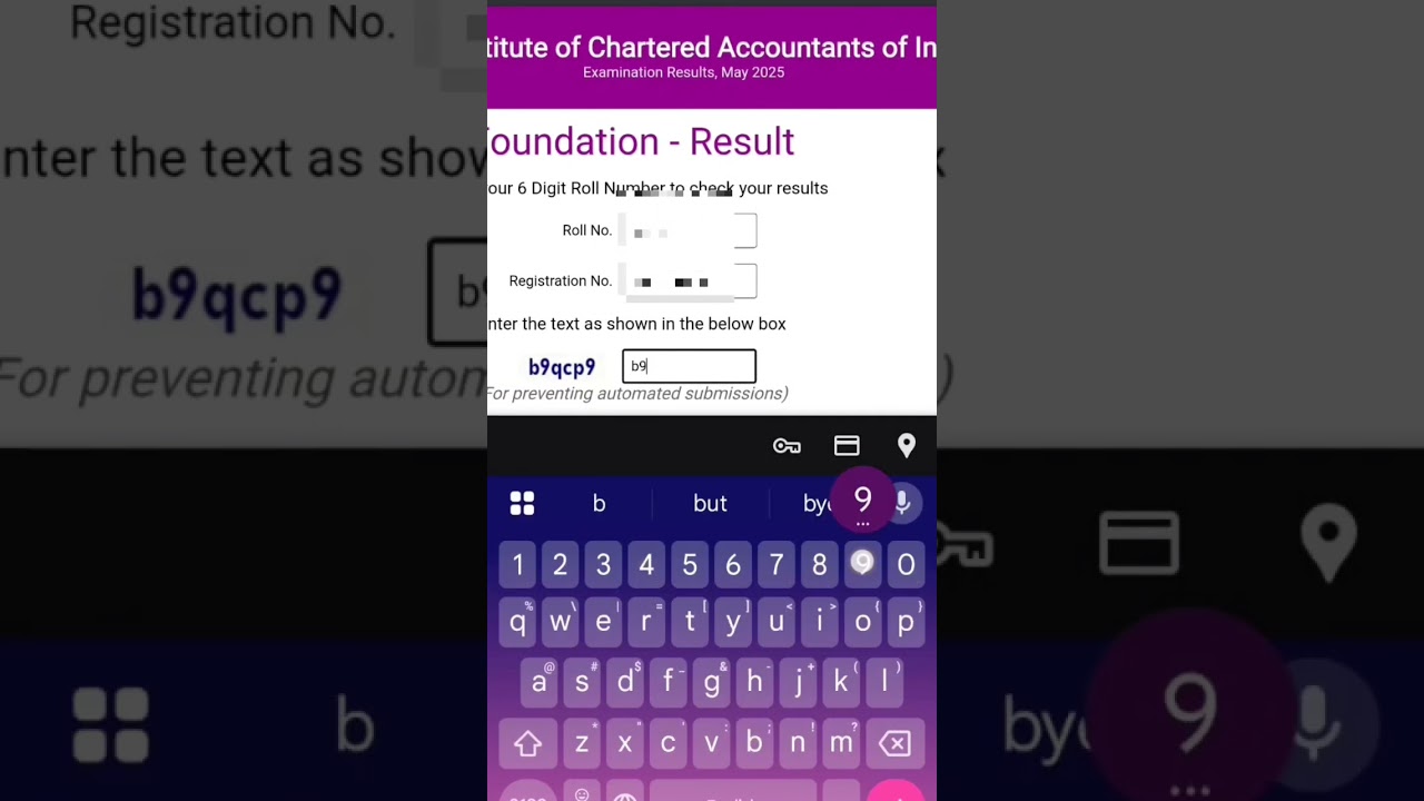 CA Foundation May 2025 || #Result Reaction || #1st attempt || #cafoundation ||#icai || #shorts
