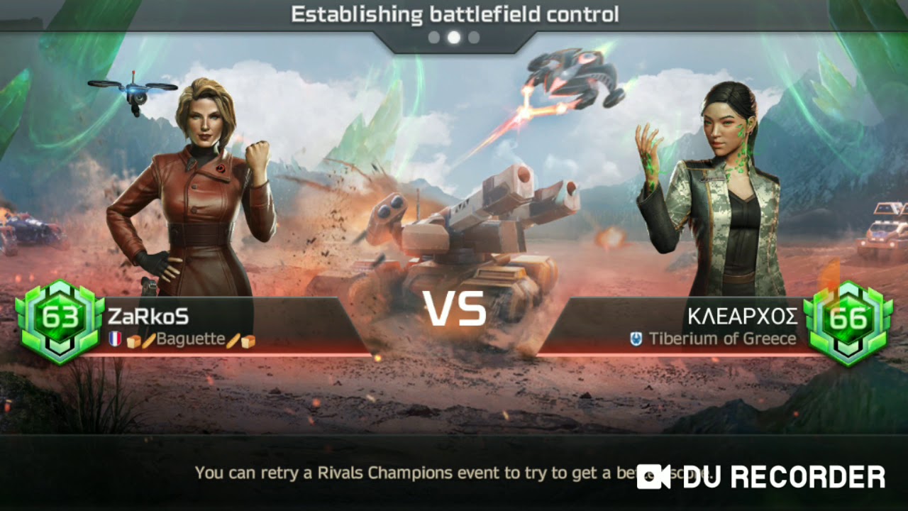 c&c rivals - sneaking in a chem warrior to the enemy base