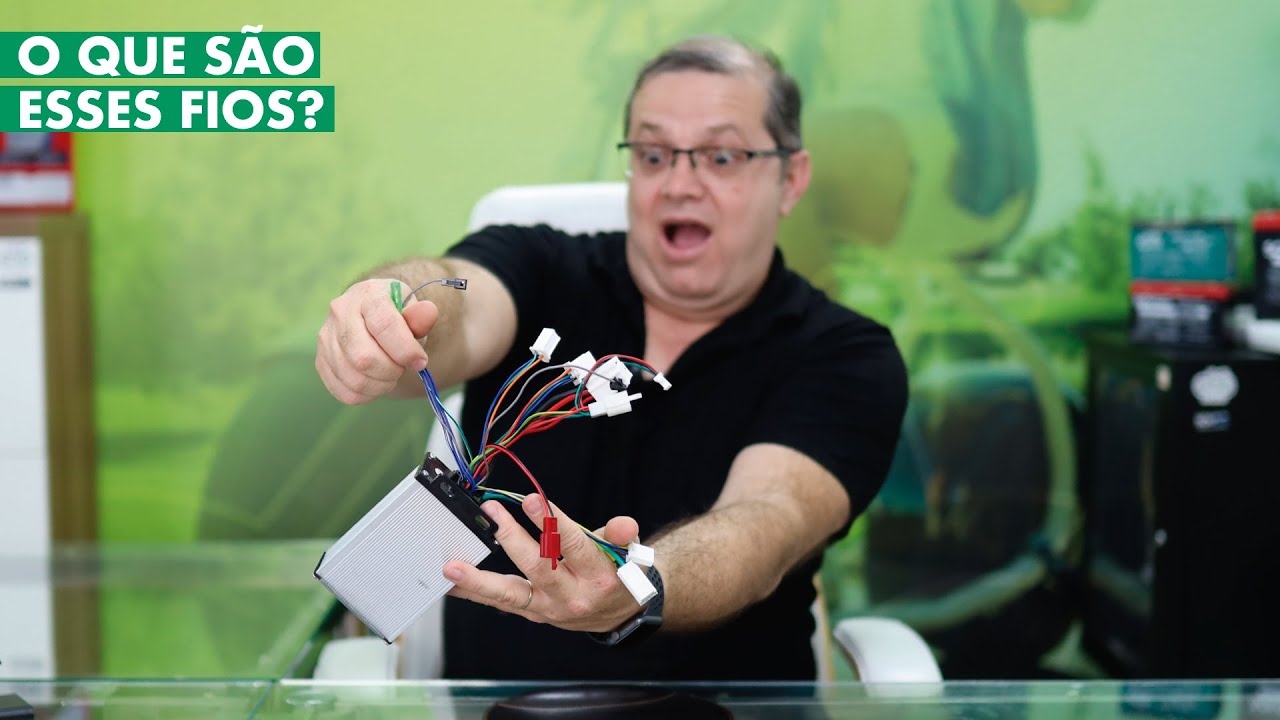 Dr. EcoBikes - Quais são as conexões do módulo da bicicleta elétrica?
