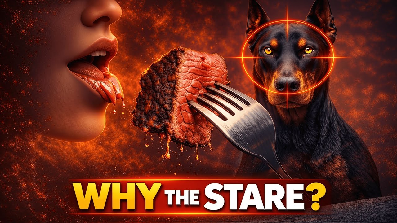 Why Dogs Watch You While You Eat?