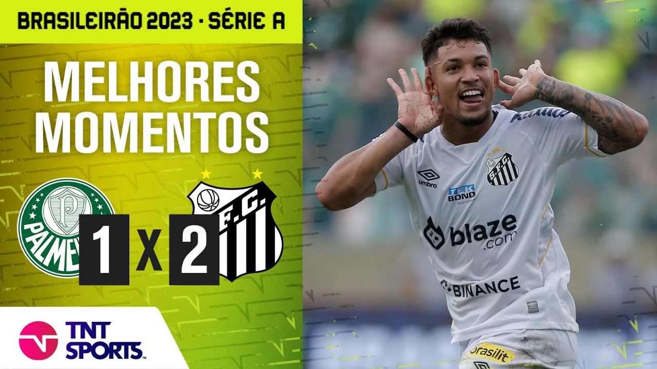MARCOS LEONARDO DECIDE E SANTOS VENCE DE VIRADA! PALMEIRAS 1 X 2 SANTOS | BRASILEIRÃO 2023