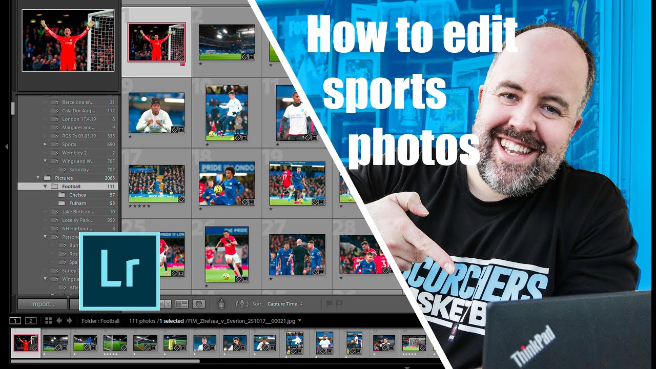 Как редактировать спортивные фотографии в Adobe Lightroom