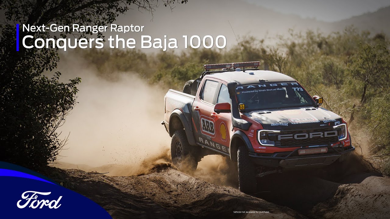 Next-Gen Ranger Raptor Conquers the Baja 1000| Ford New Zealand
