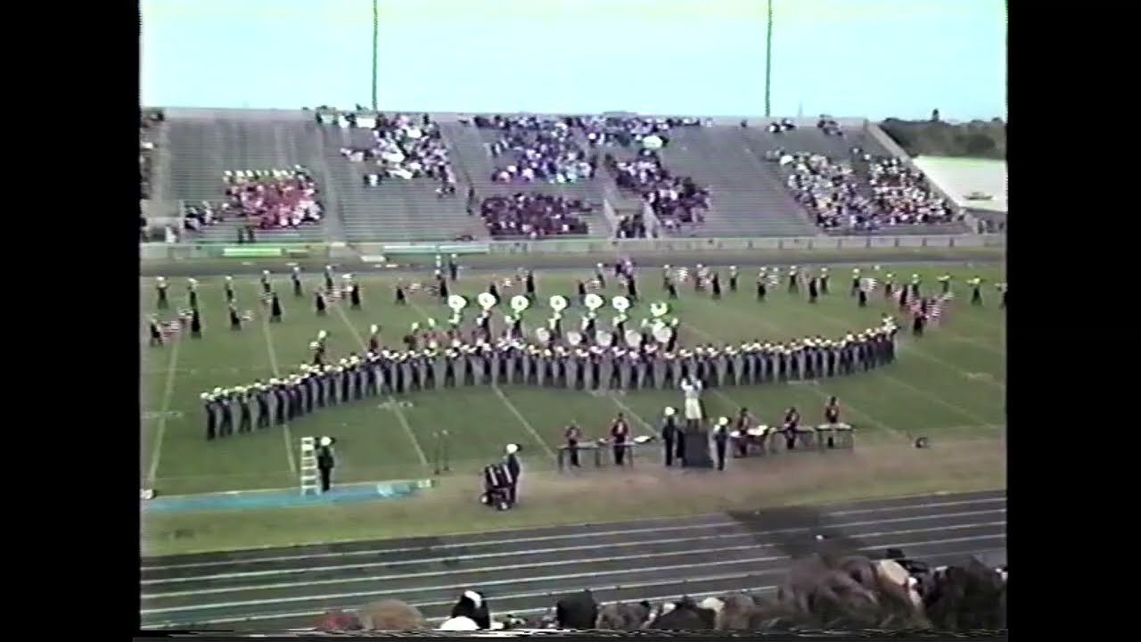 Richardson: J. J. Pearce High School Band 1987 - UIL 5A State Marching Contest Prelims
