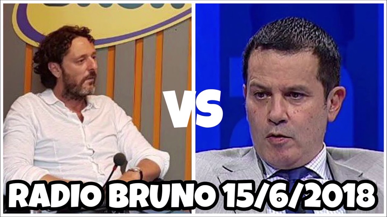 Lite tra Bernardo Brovarone e Alfredo Pedullà su radio Bruno