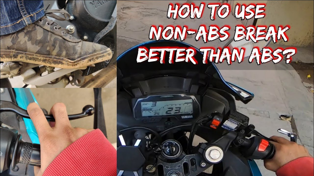 HOW TO USE NON-ABS BREAK LIKE ABS | PRO TIPS