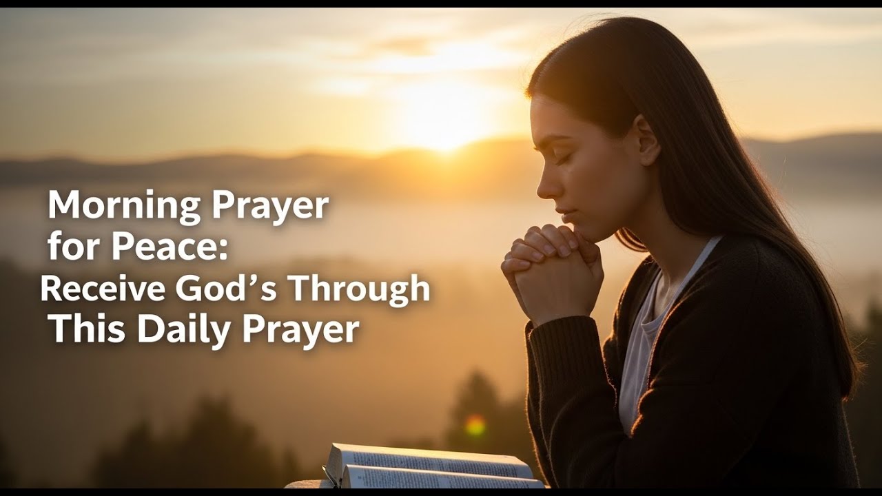 Morning Prayer for Peace: Receive God's Grace Through This Daily Prayer