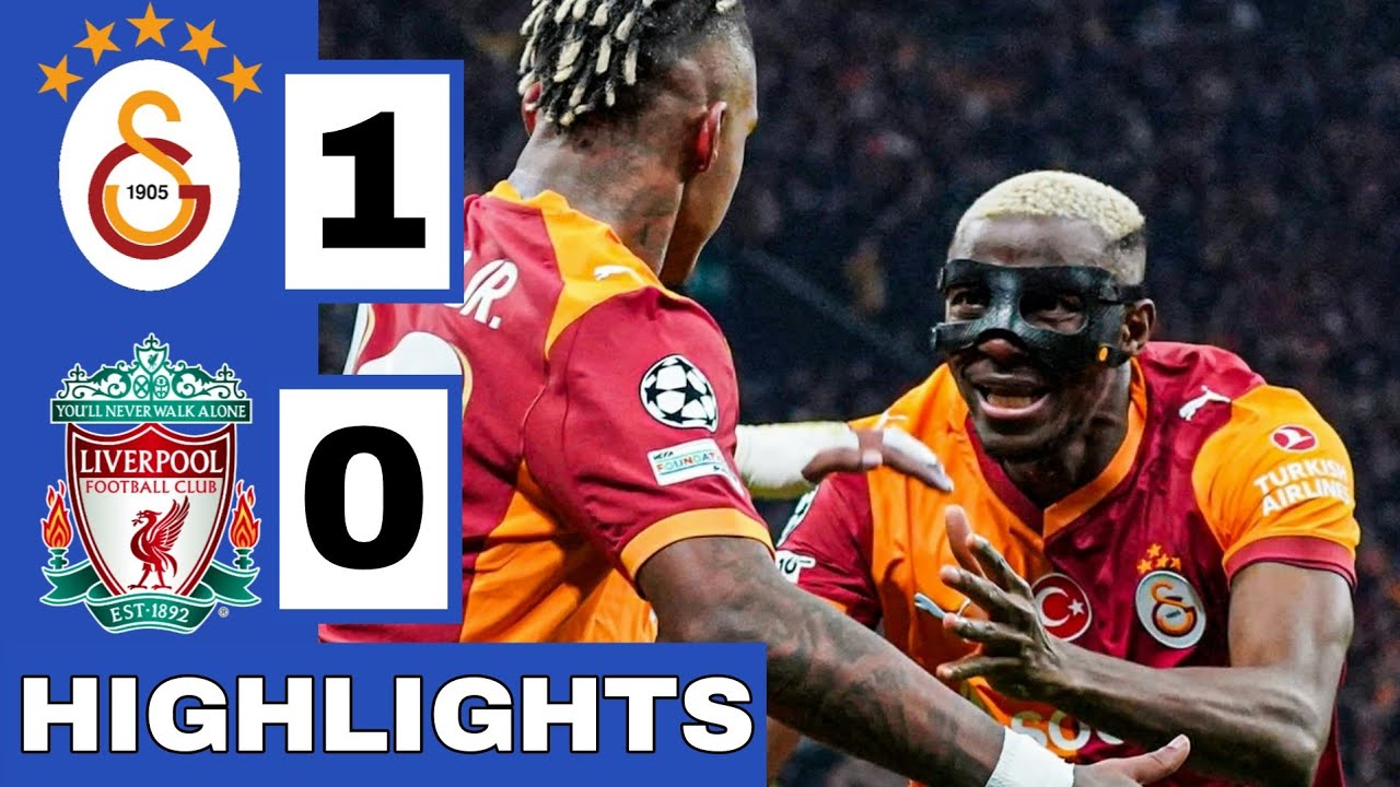 🟡Galatasaray vs Liverpool (1-0) Extended HIGHLIGHTS | UEFA Champions League Round 16