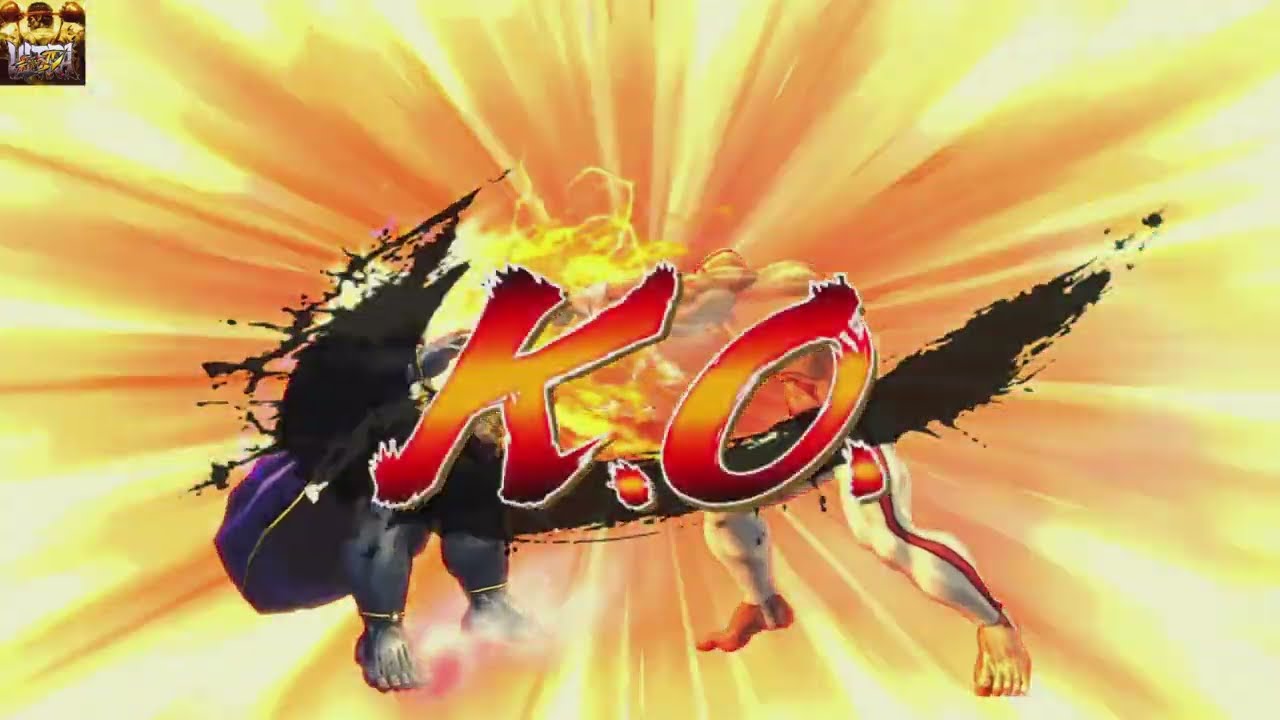 High lvl Ultra SF4 gameplay