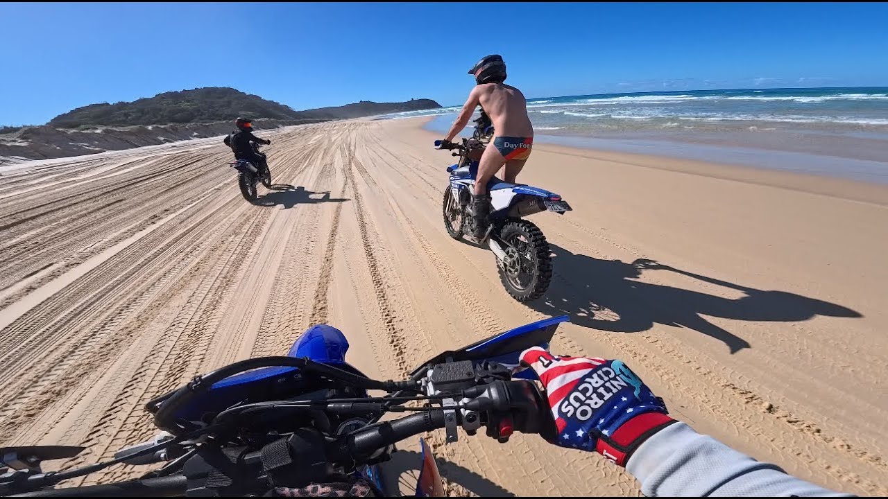 WR450F | INSANE RIDING ALONG DOUBLE ISLAND POINT | FULL POV RAW SOUND 4K