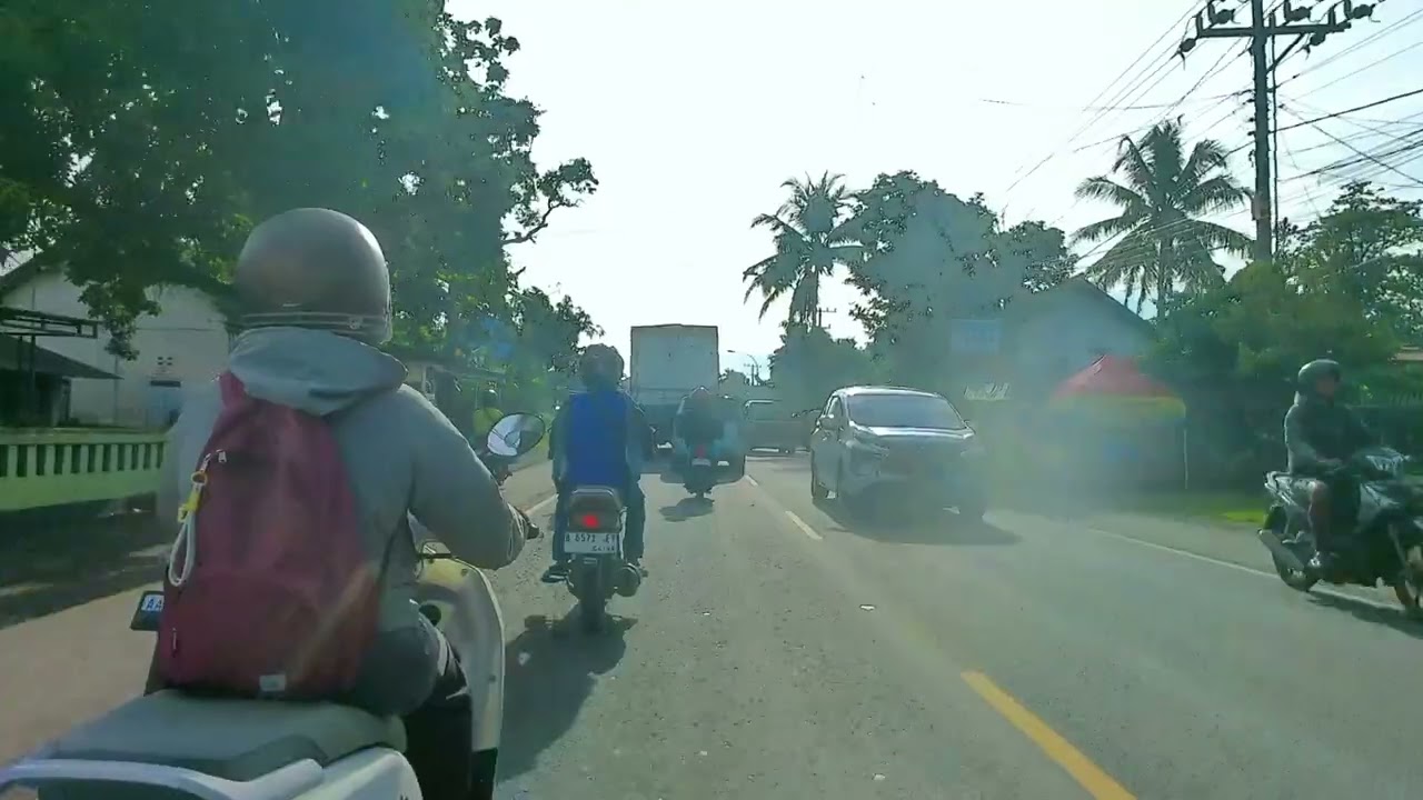 ☀️ RUTINITAS PAGI BERANGKAT KERJA 😍 Kutoarjo – Bayan | Jalan Lebar Tapi Ramai 🏍️✨