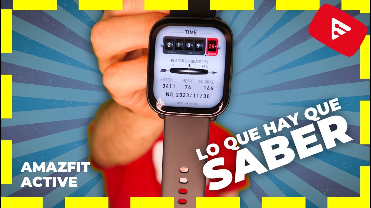 AMAZFIT ACTIVE ⌚ FULL REVIEW con todo lo que hay que saber [2024]