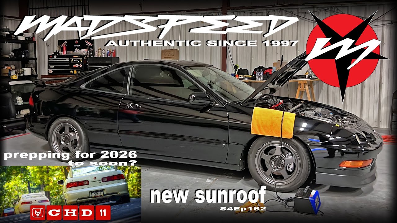 1995 Acura Integra GSR  CHD prep  To Soon?  Sunroof Replaced Madspeed S4Ep162