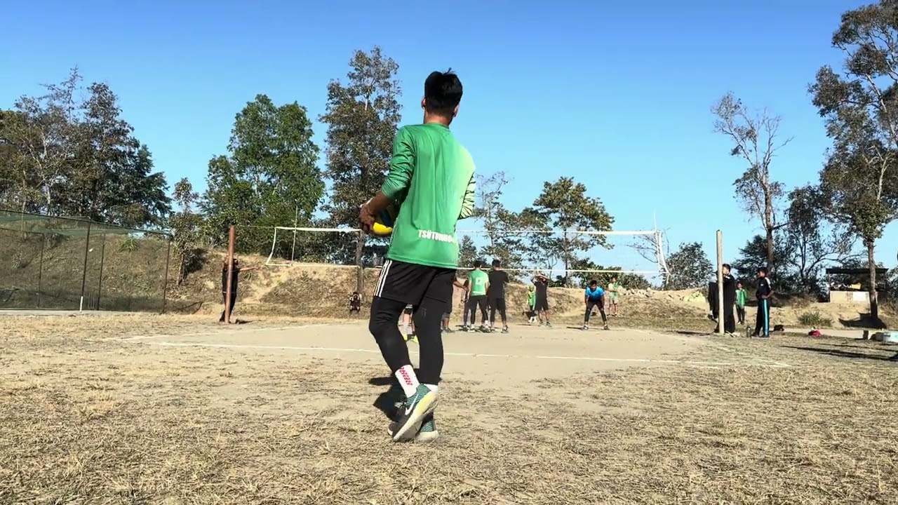 T.Khel vs L.Khel friendly volleyball game SET I