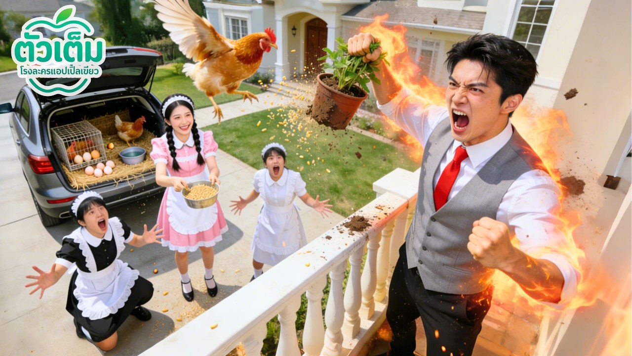 CEO อวดดีคนนี้ไม่สนใจใคร…จนสาวบ้านนอกเลี้ยงลูกเจี๊ยบในรถหรูของเขา เธอบ้าเหรอ?