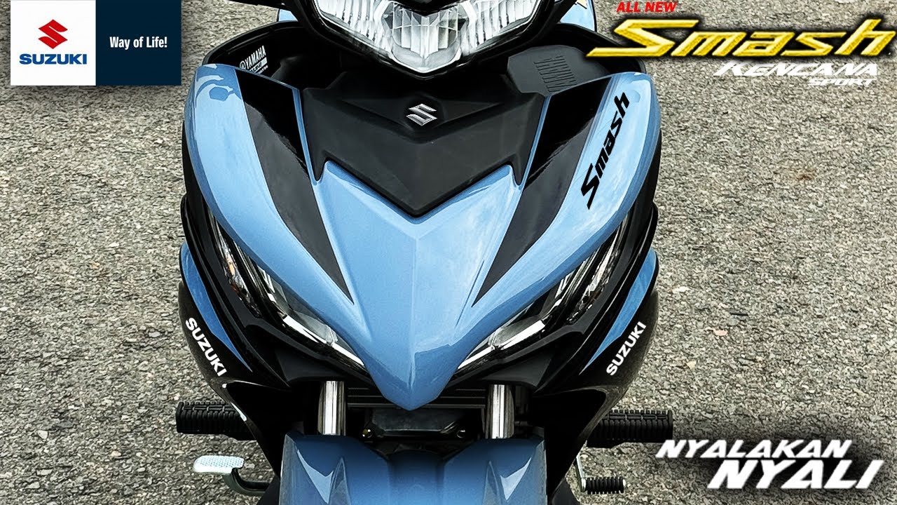 SUZUKI SERANG PABRIKAN YAMAHA DAN HONDA 🔥 DENGAN MELUNCURKAN ALL NEW SUZUKI SMASH TERBARU