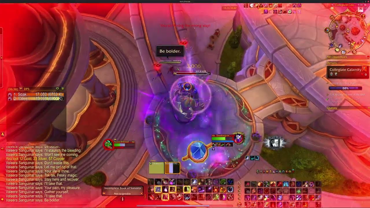 Can I solo a Tier 7 Delve with ilvl 197 gear?