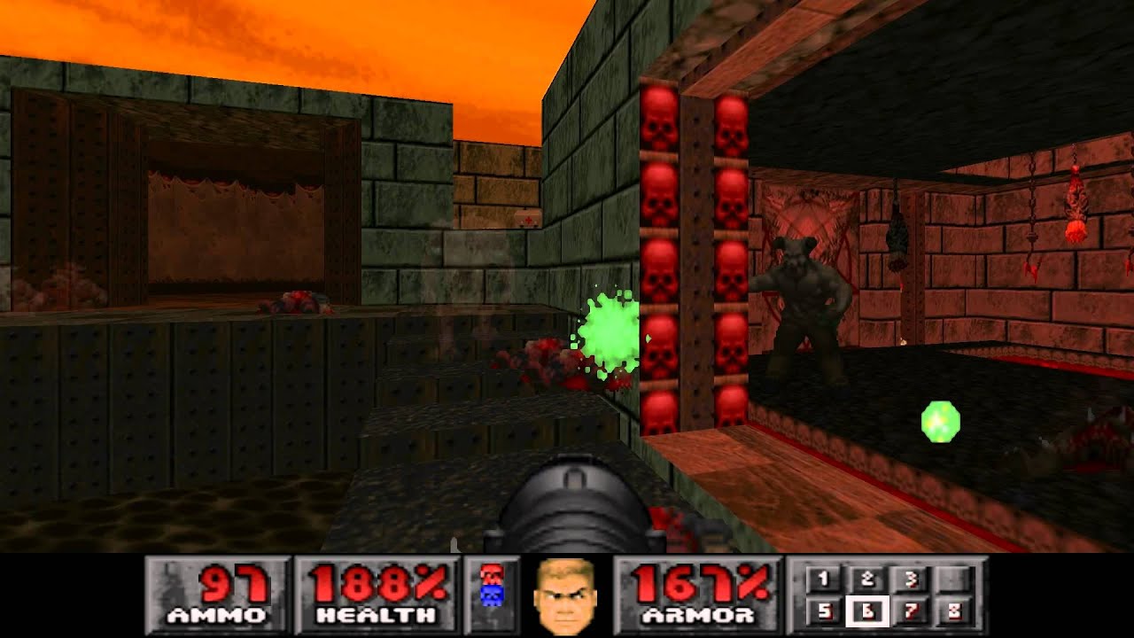 Let's Play: PSX Doom - Level 24 - Hell Beneath