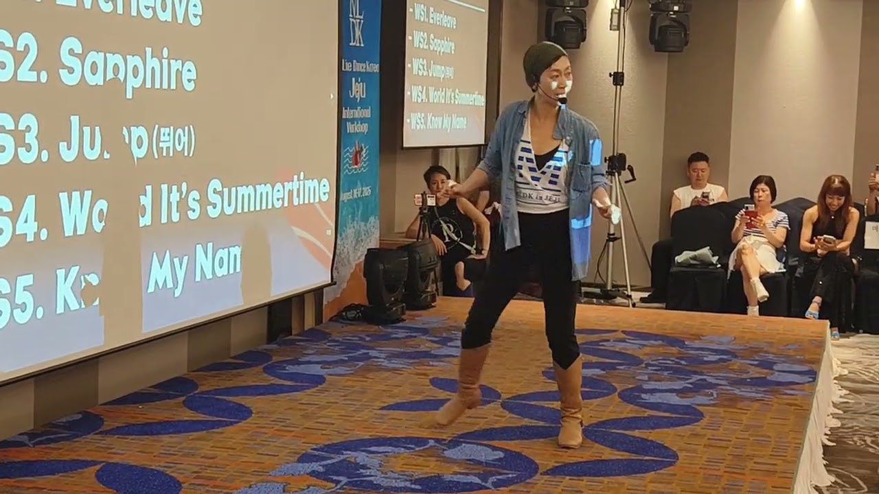 Jump line dance (MLDK 2025 Min Line Dance Korea in Jeju)