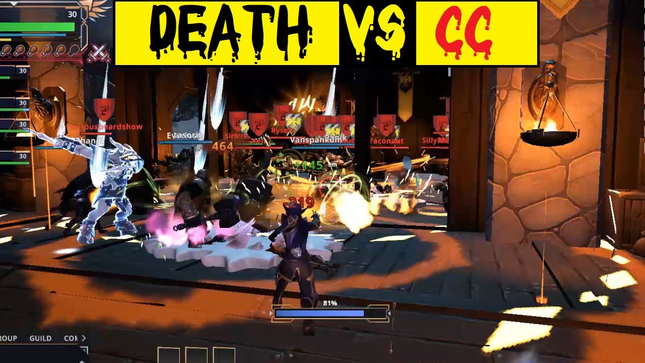 Crowfall Beta PVP - Death vs. CC