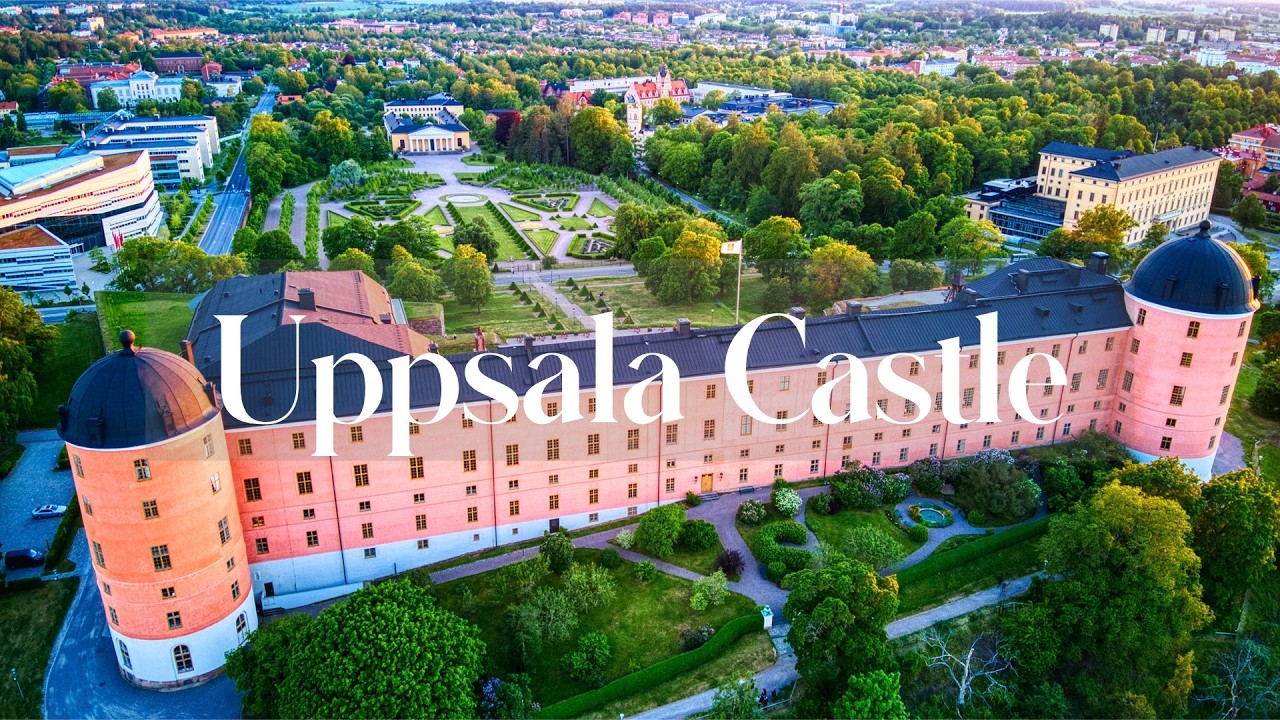 UPPSALA CASTLE | Sweden by Drone in 4K - DJI Mavic Air 2