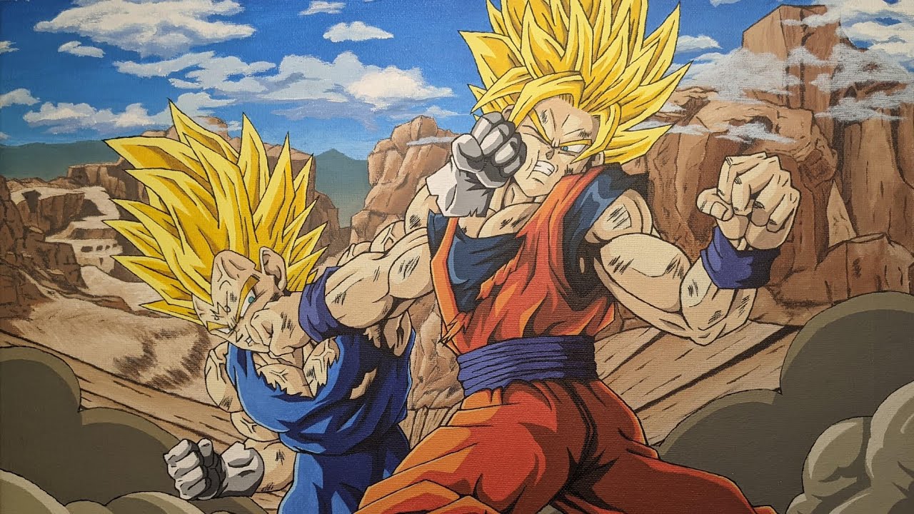gacha life animes react rap do goku @M4rkim e do vegeta @AniRap (as/au) [drop esfera 1/??]