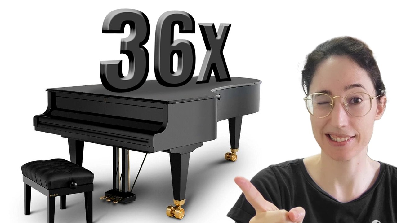 Tocar el piano es 36 veces más fácil si haces estas dos cosas