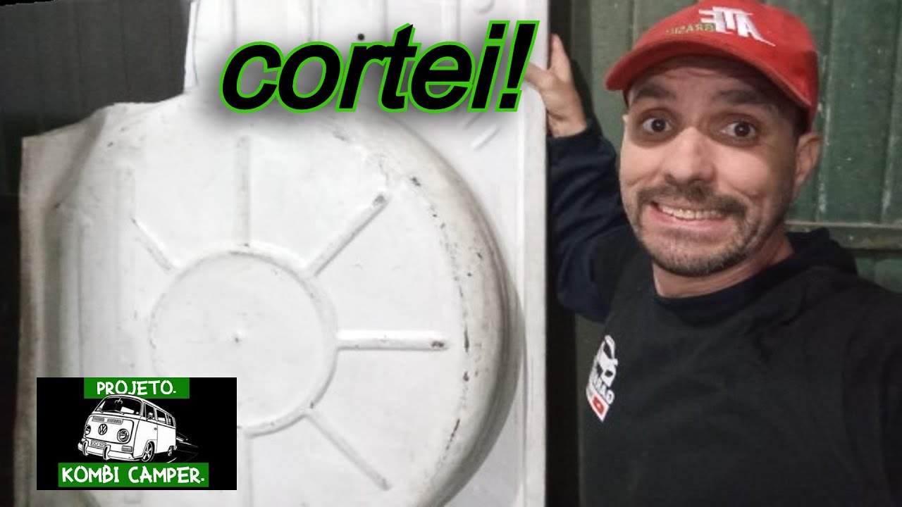 Cortando divisória ESTEPE/SALÃO da kombi #kombicamper VD 13