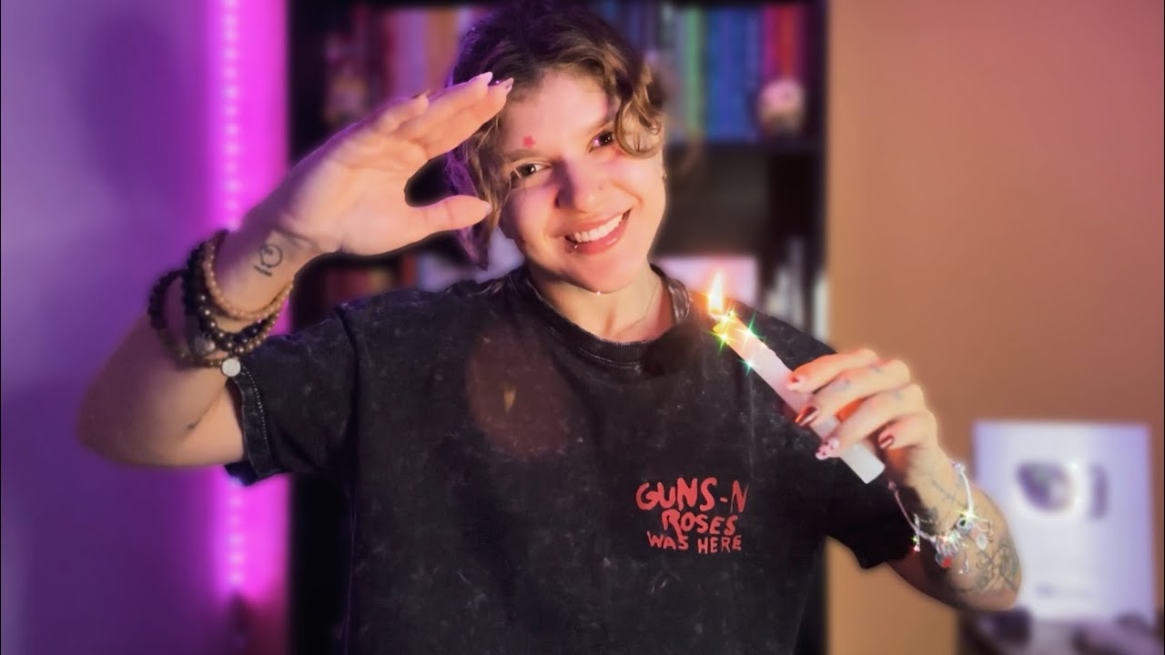 ASMR BENZEDEIRA REMOVENDO SEU QUEBRANTE E MAU OLHADO COM VELA E ORAÇÕES