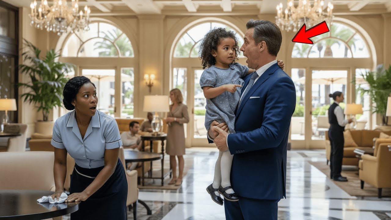 Hotel Owner Sees Black Housekeeping Staff Daughter Look Just Like Him-and The Girl Say 