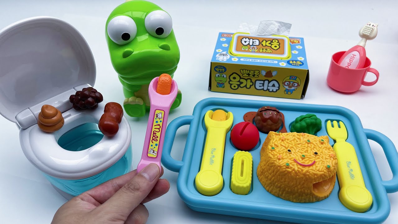[🌟Toy ASMR🌟] 💩SPRUNKI Wenda Potty training Toy & Eating ASMR | Satisfying Toy Unboxing ASMR