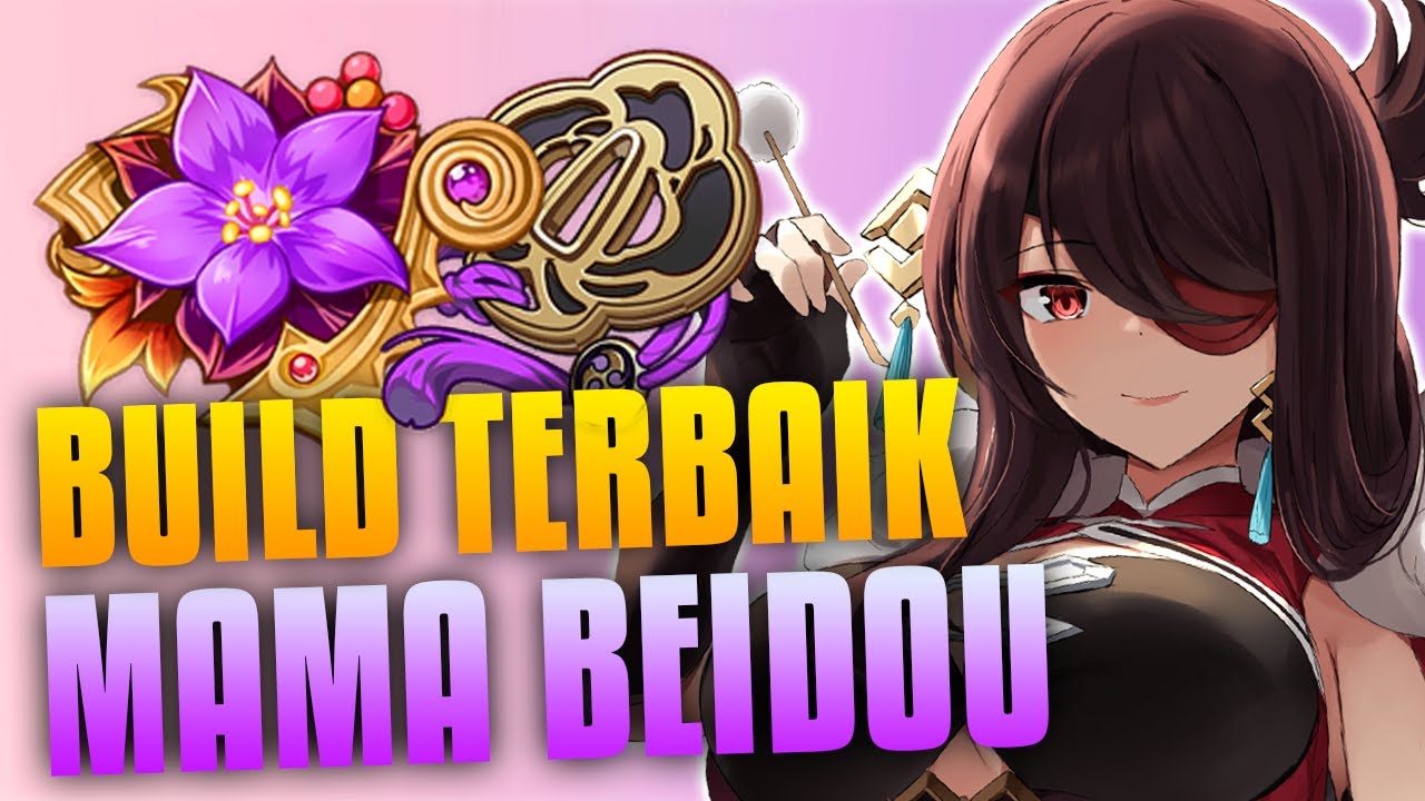CARA BUILD BEIDOU THE QUEEN OF AOE DAMAGE !!! (F2P Build, Tip and tricks) | Genshin Impact Indonesia