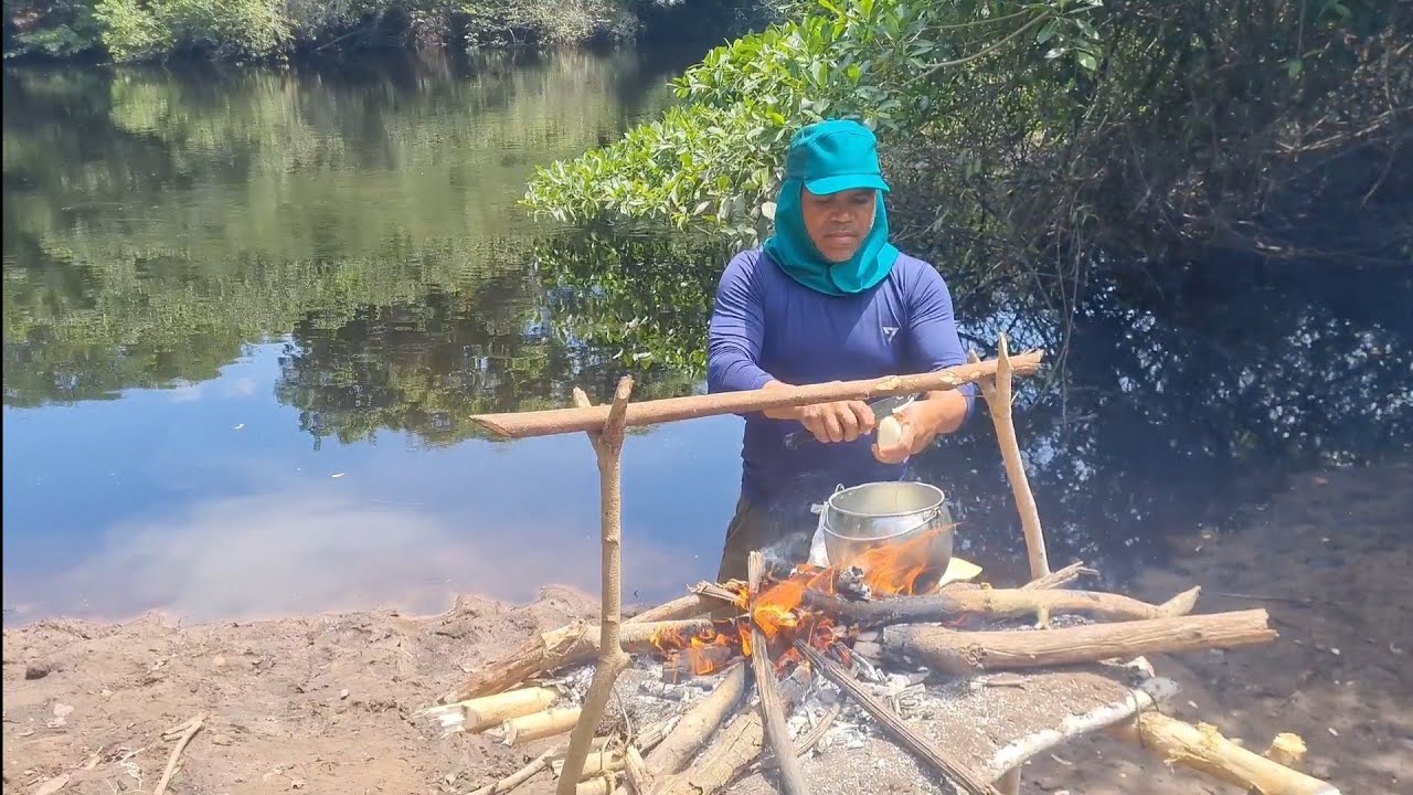 RIBEIRINHO DO PARAGUAÇU ESTÁ FAZENDO PEIXE NA BEIRA DO RIO | Coisas do Nordeste 