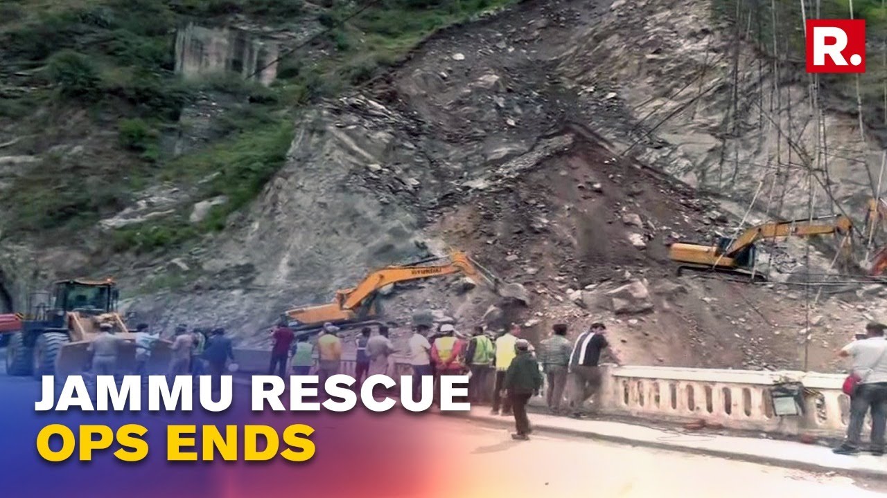 Ramban Tunnel Collapse: Rescue Operation Ends After 44 Hrs; Death Toll Reaches 10