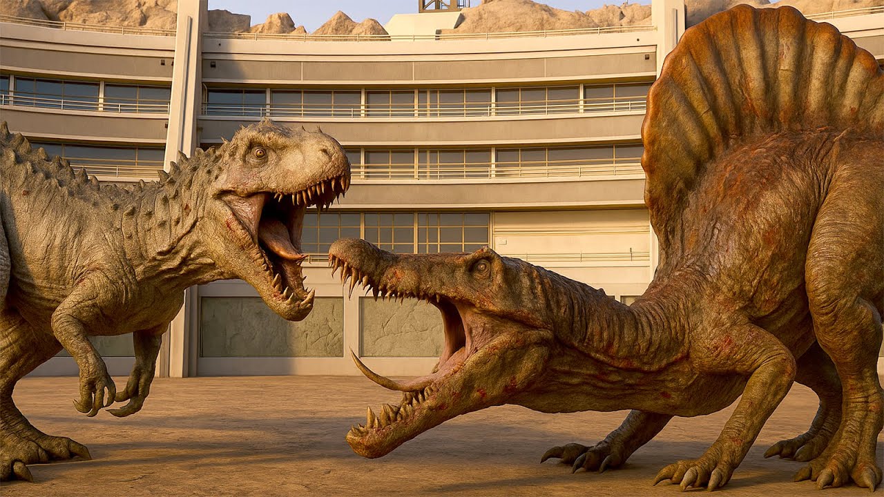 ALL Large Carnivores Battle Royale in San Diego &ndash; Jurassic World Evolution 2