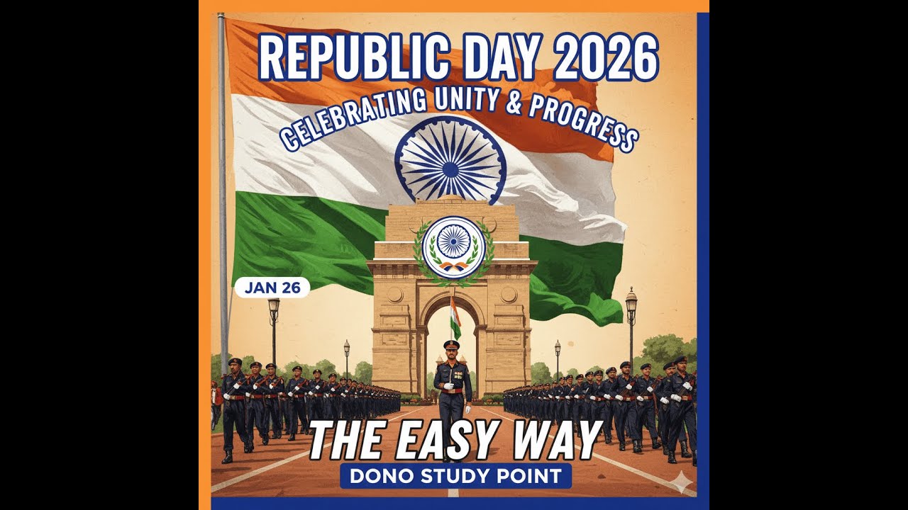 Sine Me Tiranga Gaar denge REPUBLIC DAY 2026 BY THE EASY WAY DONO STUDY POINT