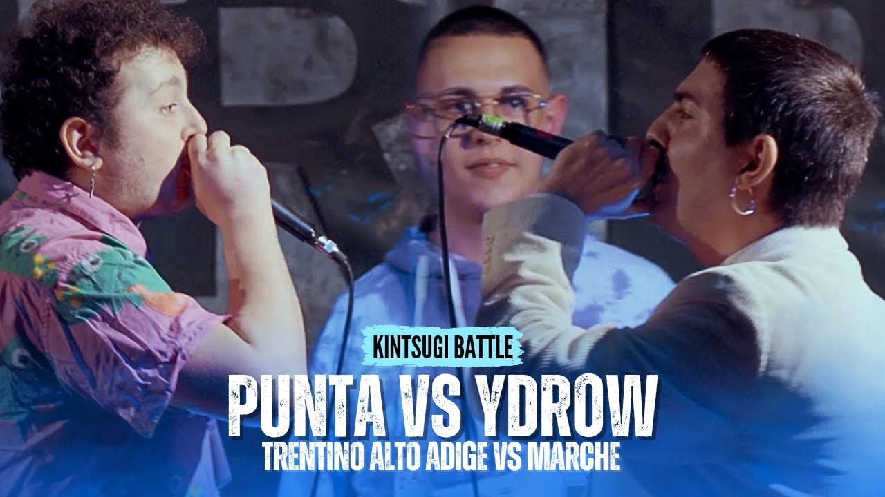 PUNTA vs YDROW - TEAM MARCHE vs TRENTINO-ALTO ADIGE - BATTLE fra REGIONI - KINTSUGI Rap Battle