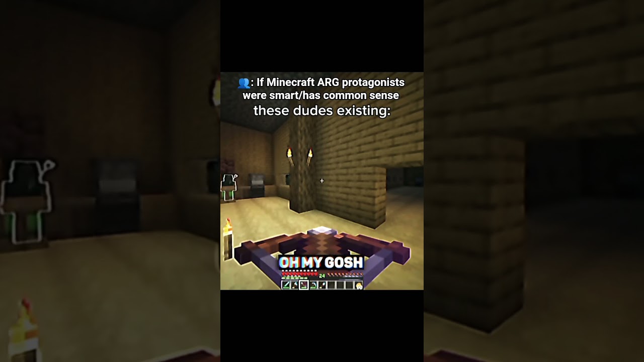 Minecraft ARG smartest protagonists 🔥 #minecraft #arg #minecraftarg #wifies #zachobuilds #shorts