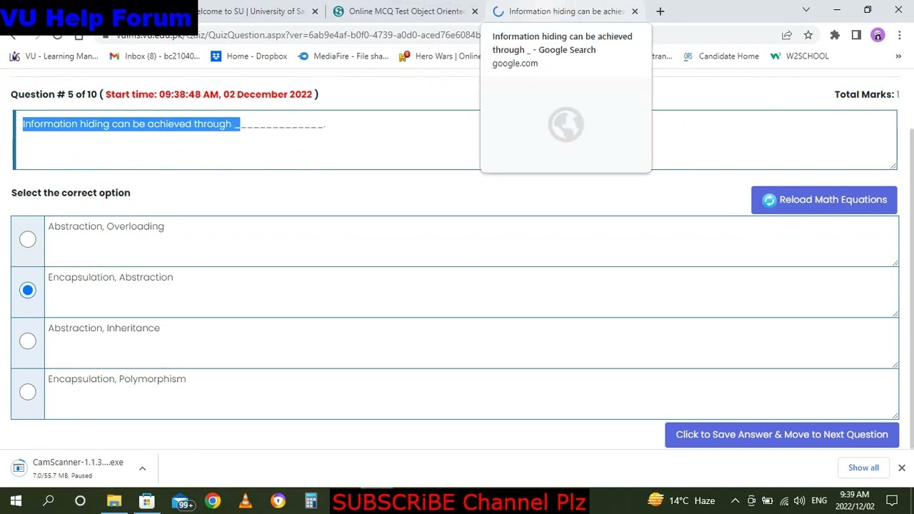 CS304(Practical) Quiz No 1 Fall 2022||Object Oriented Programming Practical||Quiz no1