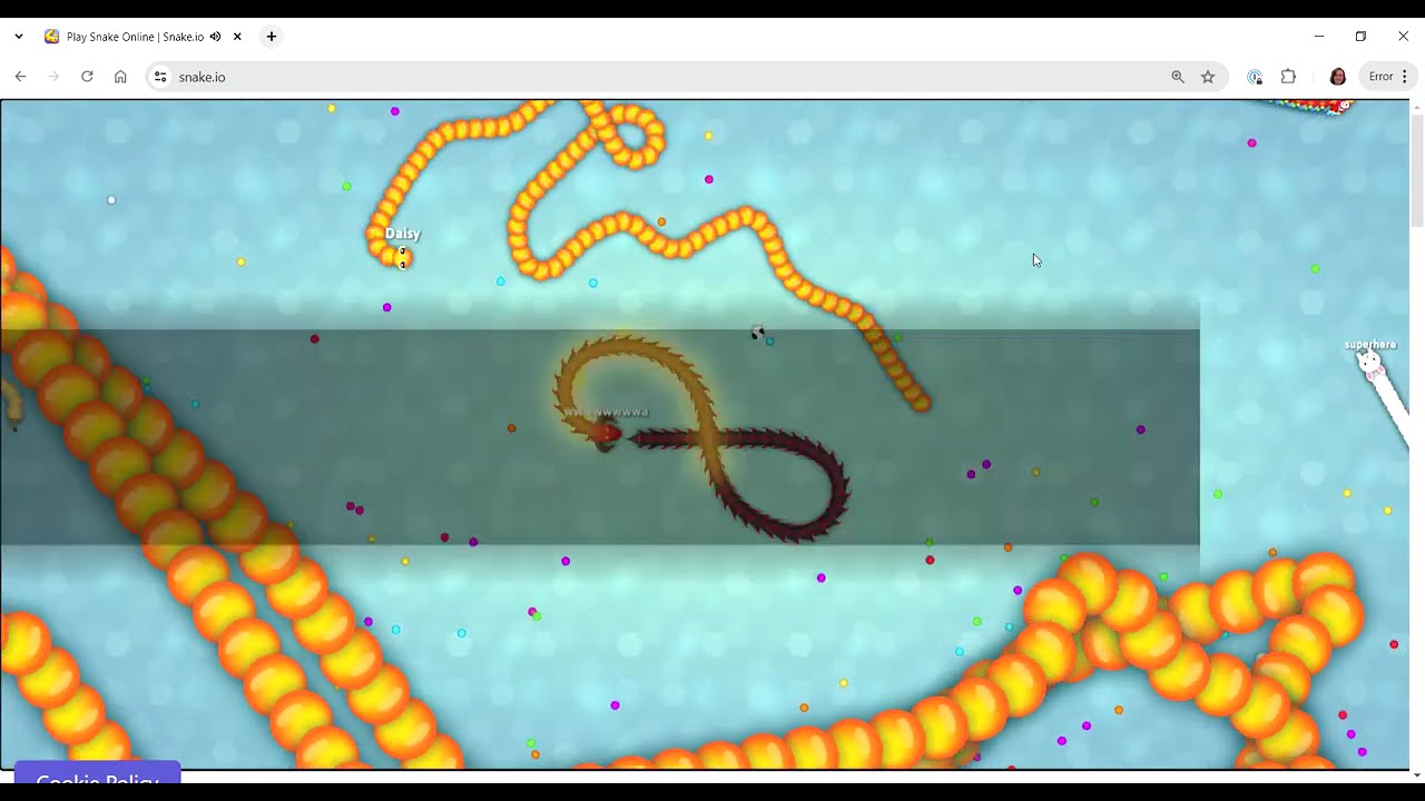 Respawned as 32,000 score King Snake and Neon Snake Spawns Too!