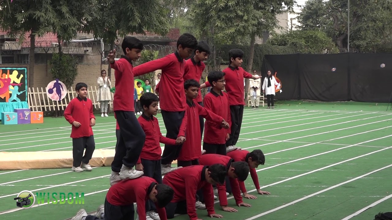 Gymnastics Display Boys Lacas School Sports Day 2020